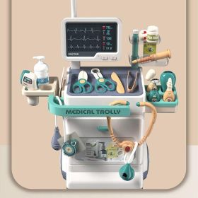 Medical Equipment Treatment Bed X-ray Screen ECG Combination Set With Light And Sound (Option: Multicolor)