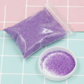 DIY Not Wet Magic Sand Handmade Toys Non-toxic Magic Mars Space Sand Educational Toy (Color: Violet)