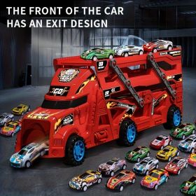 Energy-releasing Deformation Catapult Toy Car Set (Option: Set)