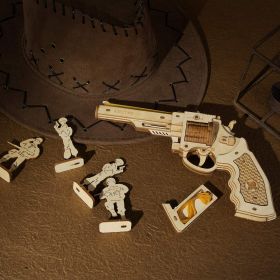 Robotime Gun Blocks Model Buliding Kit Toys Gift For Children Kids Boys Birthday Gift (Option: LQ401)